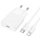 МЗП Hoco N72 Speed ultra-thin PD20W (1USB-C) + кабель Type-C to Lightning White