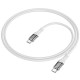 Дата кабель Hoco U111 Discovery Edition Type-C to Type-C 60W (1.2m) Grey