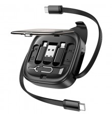 Дата кабель Hoco U140 with cable set 5in1 60W (0.95m) Black