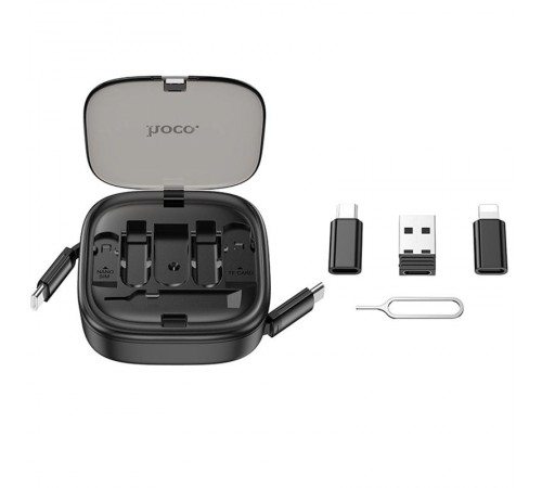 Дата кабель Hoco U140 with cable set 5in1 60W (0.95m) Black