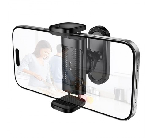 Тримач для телефону Hoco HD12 Supporter on magnet Black
