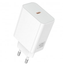 МЗП Hoco C162A Source PD40W (1USB-C) White