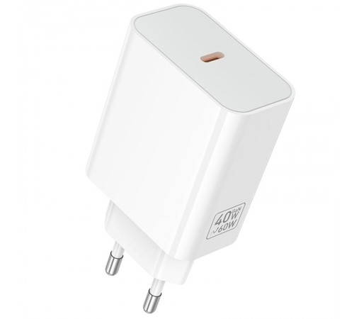 МЗП Hoco C162A Source PD40W (1USB-C) White
