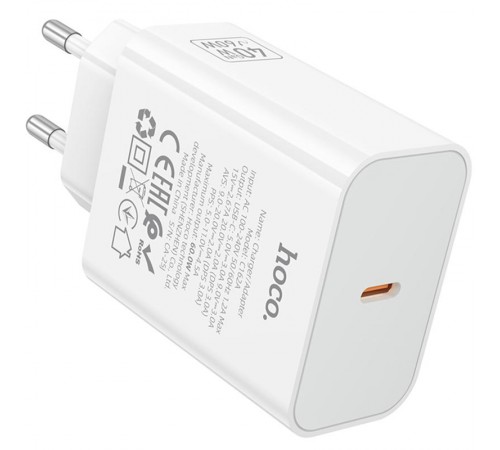 МЗП Hoco C162A Source PD40W (1USB-C) White
