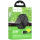 МЗП Hoco CS101A Folding PD20W+QC3.0 (1USB-A/1C) + кабель Type-C to Type-C Black
