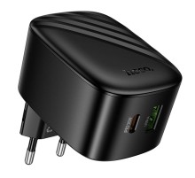МЗП Hoco CS102A Folding PD30W+QC3.0 (1USB-A/1C) Black