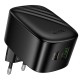 МЗП Hoco CS102A Folding PD30W+QC3.0 (1USB-A/1C) Black