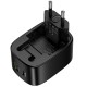 МЗП Hoco CS102A Folding PD30W+QC3.0 (1USB-A/1C) Black
