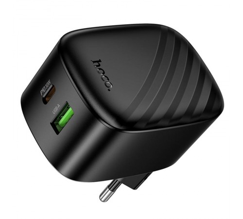 МЗП Hoco CS102A Folding PD30W+QC3.0 (1USB-A/1C) Black