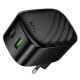 МЗП Hoco CS102A Folding PD30W+QC3.0 (1USB-A/1C) Black