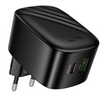МЗП Hoco CS101A Folding PD20W+QC3.0 (1USB-A/1C) Black