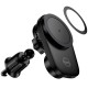 Автотримач з БЗП Hoco HW36 Electric 15W with cooler (air outlet) Black