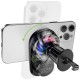 Автотримач з БЗП Hoco HW36 Electric 15W with cooler (air outlet) Black