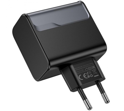 МЗП Hoco CS75A Star Speed PD70W+QC3.0 (1USB-A/2C) Midnight black