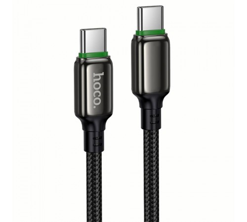 Дата кабель Hoco X127 Exceed Type-C to Type-C 60W (1m) Black