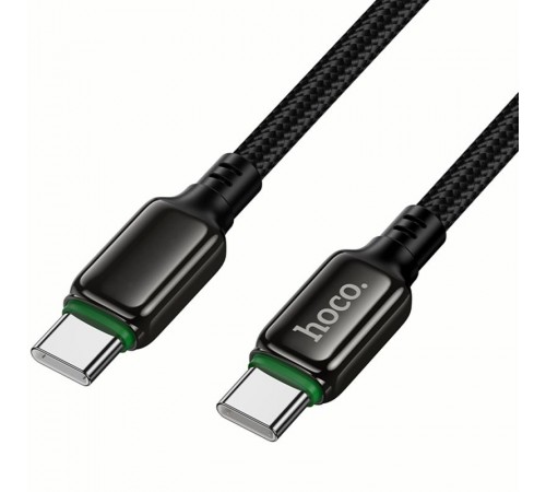 Дата кабель Hoco X127 Exceed Type-C to Type-C 60W (1m) Black