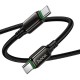 Дата кабель Hoco X127 Exceed Type-C to Type-C 60W (1m) Black