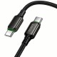 Дата кабель Hoco X127 Exceed Type-C to Type-C 60W (1m) Black