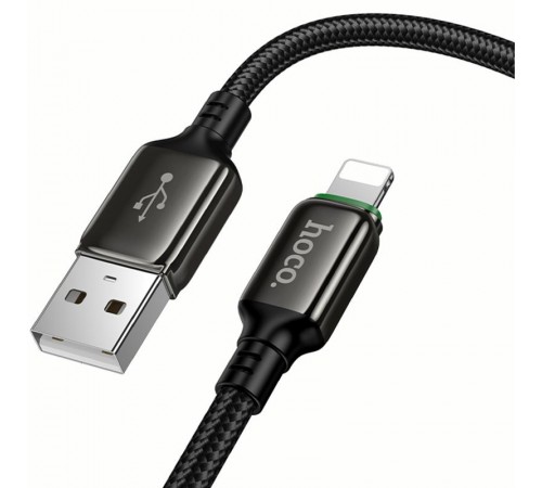 Дата кабель Hoco X127 Exceed USB to Lightning 12W (1m) Black