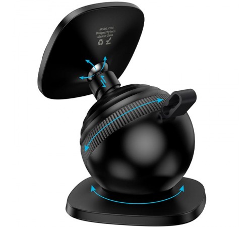 Автотримач Hoco H103 Daisy magnetic (center console) Black
