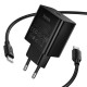 МЗП Hoco N77 Star PD45W (1USB-C) + кабель Type-C to Type-C Black