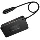 АЗП інвертор Hoco Z66 New PD66W+QC3.0 (2USB-A/1C/2xSocket) (0.5m) Black