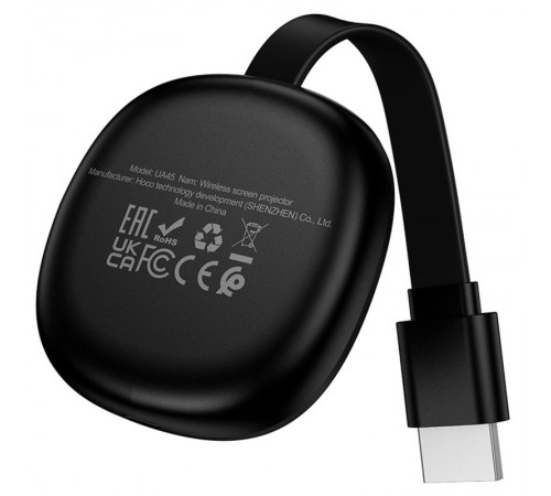 Адаптер Hoco UA45 HDMI Screen Mirroring Device (1080P) Black
