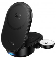БЗП Hoco CQ23 Pole Qi2.2 3-in-1 Black