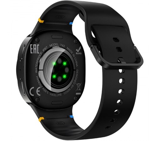 Смарт-годинник Hoco Y43 Amoled Smart sports watch (call version) Black