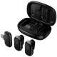 Петличний бездротовий мікрофон Hoco L26 Dual-mic Smart AI (Type-C) Black