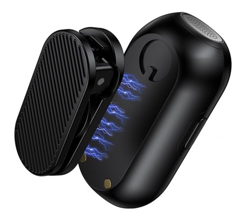 Петличний бездротовий мікрофон Hoco L26 Dual-mic Smart AI (Type-C) Black