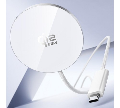 БЗП Hoco CW63 Pro Fast Qi2 magnetic 25W White