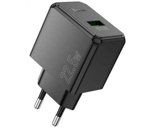 МЗП Hoco CS17A Wish QC3.0 22.5W (1USB-A) Black