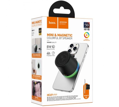Bluetooth Колонка Hoco HC49 Shine Black