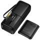 Автомобільний насос Hoco ZP18 Enlighten smart air pump Black