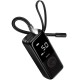 Автомобільний насос Hoco ZP18 Enlighten smart air pump Black
