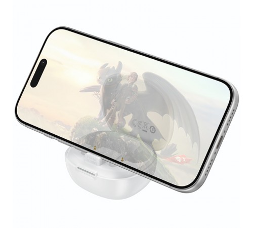 Бездротові TWS навушники Hoco EQ100 Intelligent AI translation (App) White