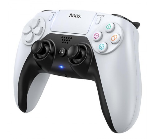 Ігровий джойстик геймпад Hoco GA1 Phoenix for PS4 White
