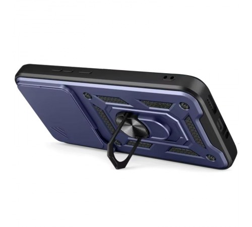 Чохол Ummi Camshield Serge Ring для Xiaomi Poco F8 Pro Синій / Navy