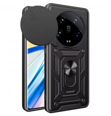 Чохол Ummi Camshield Serge Ring для Xiaomi 14 Ultra Чорний / Black