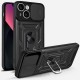 Чохол Ummi Camshield Serge Ring для Apple iPhone 15 (6.1") Чорний / Black