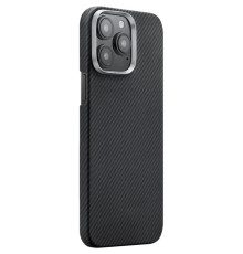 Чохол PC Carbon Protection Slim with MagSafe для Apple iPhone 14 Pro (6.1") Black