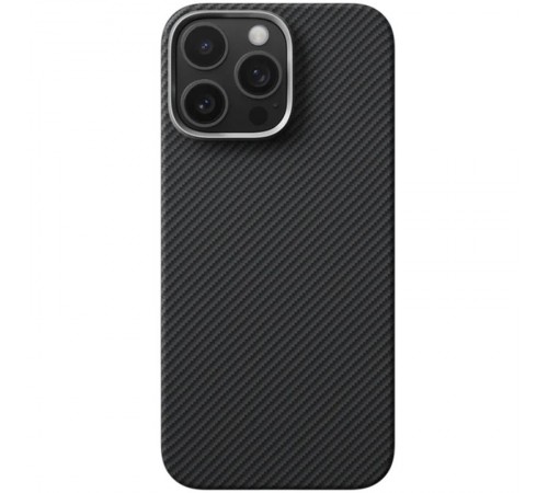 Чохол PC Carbon Protection Slim with MagSafe для Apple iPhone 15 Pro (6.1") Black