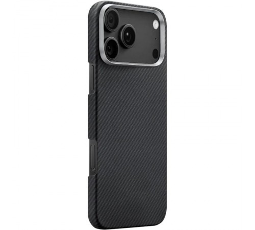 Чохол PC Carbon Protection Slim with MagSafe для Apple iPhone 17 Pro Max (6.9") Black