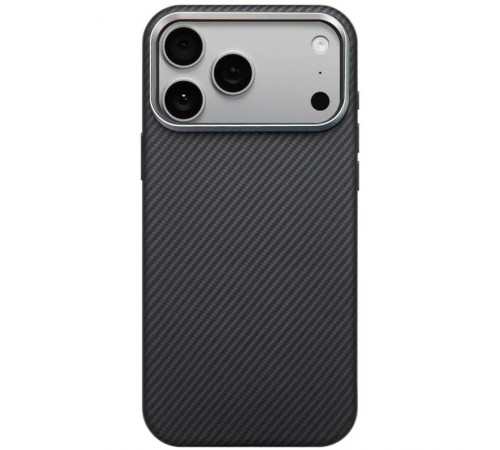 Чохол PC Carbon Protection Slim with MagSafe для Apple iPhone 17 Pro Max (6.9") Black