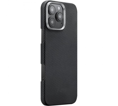 Чохол PC Carbon Protection Slim with MagSafe для Apple iPhone 16 Pro Max (6.9") Black