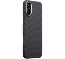 Чохол PC Carbon Protection Slim with MagSafe для Apple iPhone 17 (6.3") Black