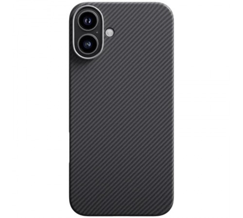 Чохол PC Carbon Protection Slim with MagSafe для Apple iPhone 17 (6.3") Black