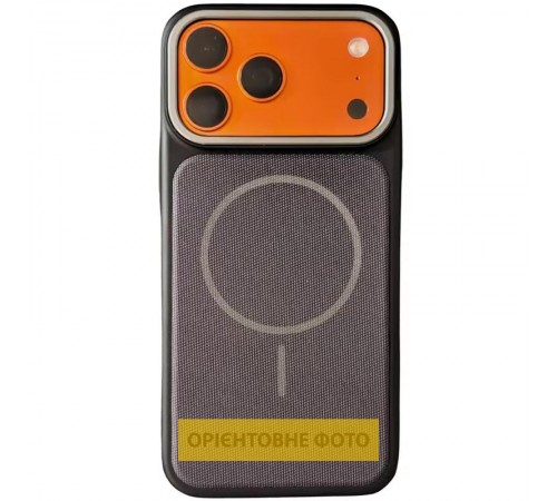Чохол TPU TechWoven Hybrid with MagSafe для Apple iPhone 16 (6.1") Black / Purple