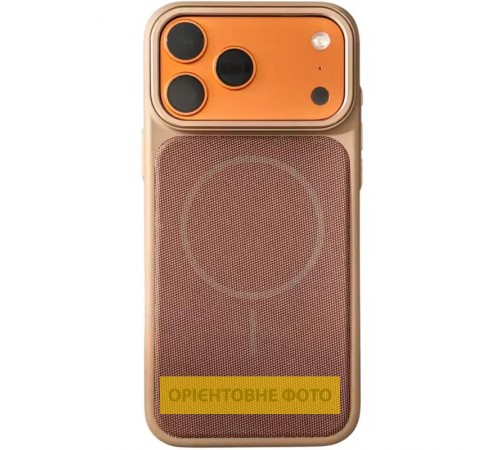 Чохол TPU TechWoven Hybrid with MagSafe для Apple iPhone 16 (6.1") Desert Gold